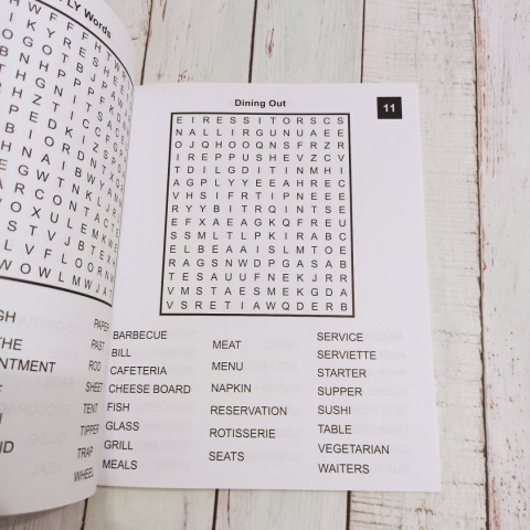 Wordsearch Large Print