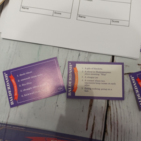 Balderdash Bluffing Game