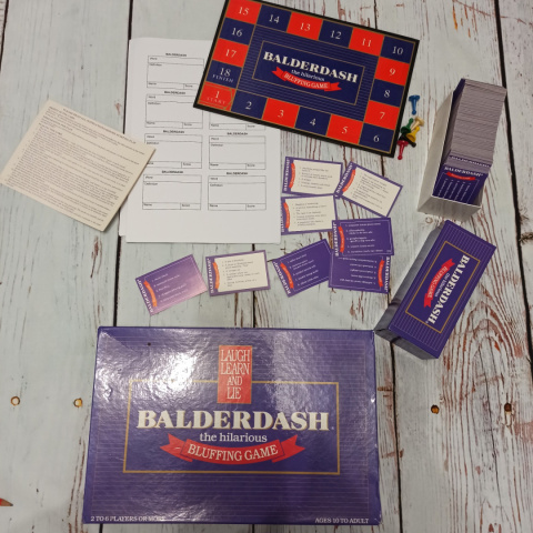 Balderdash Bluffing Game