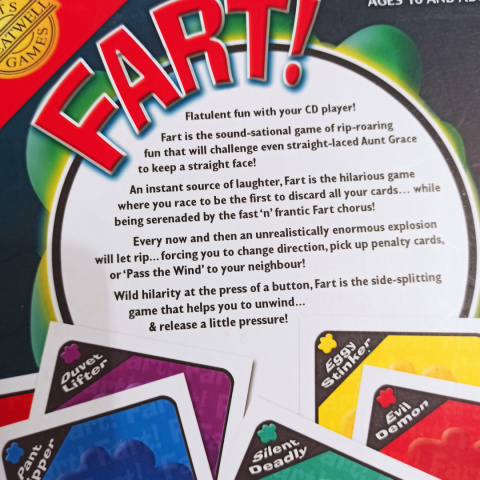 FART Fast 'n' Flatulent Card Game