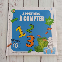 Książka APRENDS À COMPTER - liczenie 1-20 po francusku