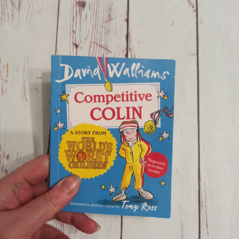 Książka Competitive Colin - David Walliams