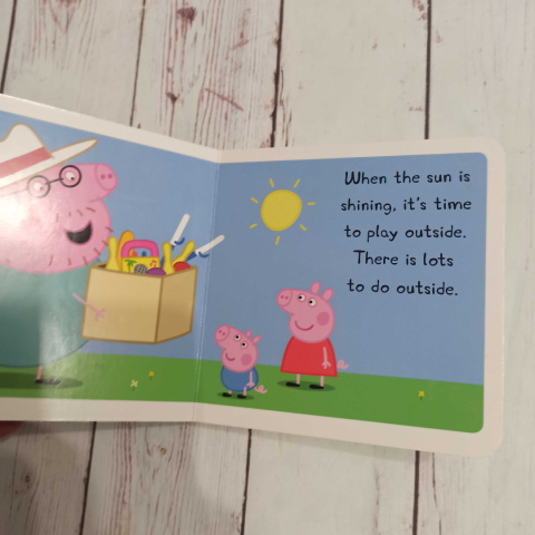 Książka PEPPA PIG Piggy in the Middle Książka PEPPA PIG Piggy in the Middle