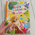 Mon super Livre d'activities en folie - łamigłówki ze zwierzątkami (pomarańczowa)