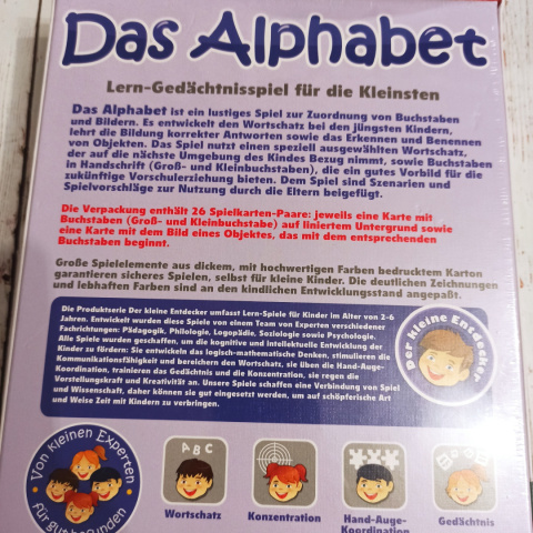 DAS ALPHABET - gra z alfabetem po niemiecku