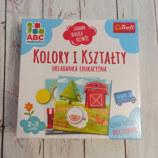 Kolory i kształty - układanka edukacyjna