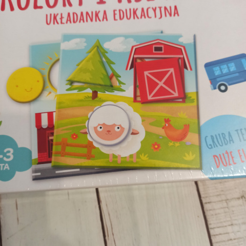 Kolory i kształty - układanka edukacyjna