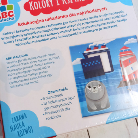 Kolory i kształty - układanka edukacyjna