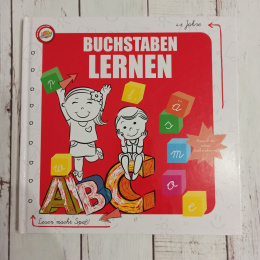 Książka BUCHSTABEN LERNEN - nauka niemieckiego alfabetu