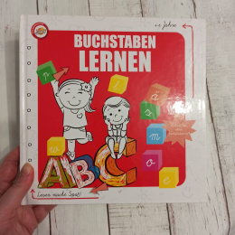 Książka BUCHSTABEN LERNEN - nauka niemieckiego alfabetu