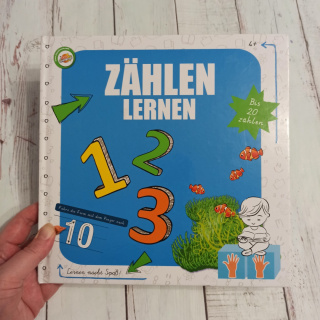 Książka ZÄHLEN LERNEN - liczenie 1-20 po niemiecku