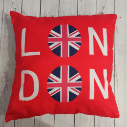 Poduszka z napisem LONDON