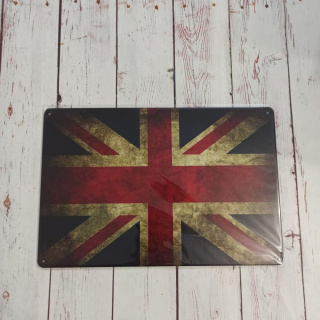 Tabliczka UNION JACK 20x30cm metalowa