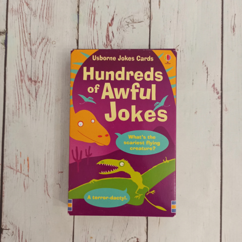 Hundreds of Awful Jokes - żarty dla dzieci od Usborne Hundreds of Awful Jokes - żarty dla dzieci od Usborne