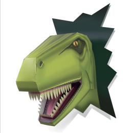 Build a Terrible T-rex Head - głowa dinozaura do złożenia