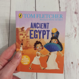 TOM FLETCHER - ANCIENT EGYPT - książeczka z naklejkami