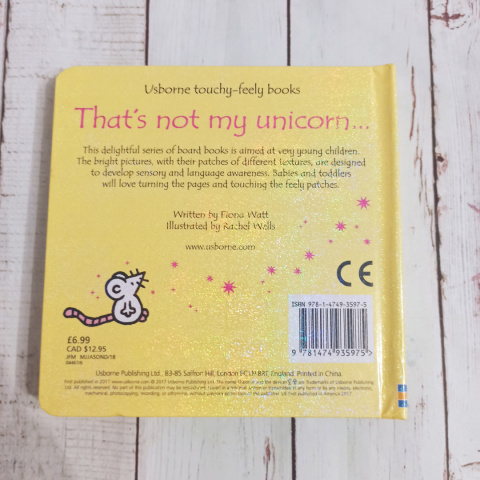 Książka That's Not My Unicorn USBORNE