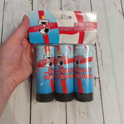 England Party Poppers