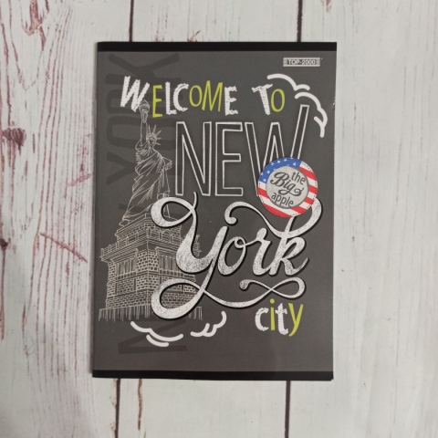 Zeszyt do słówek A6 Welcome to New York City - 16 kartek