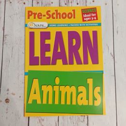 Książka Pre-school LEARN Animals