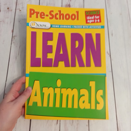 Książka Pre-school LEARN Animals