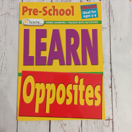 Książka Pre-school LEARN Opposites