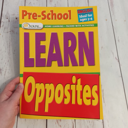 Książka Pre-school LEARN Opposites
