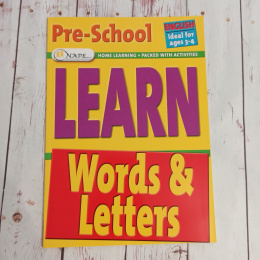 Książka Pre-school LEARN Words and Letters