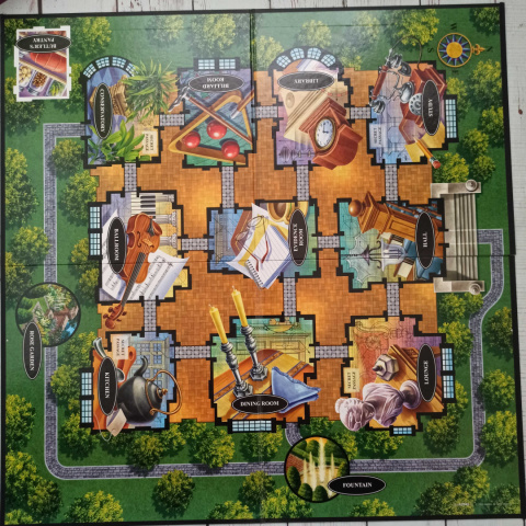 Cluedo DVD Game - gra detektywistyczna w środku NOWA Cluedo DVD Game - gra detektywistyczna w środku NOWA