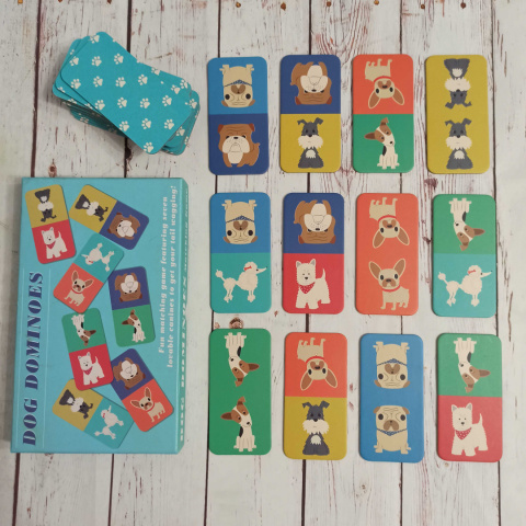 Dog Dominoes domino z pieskami Dog Dominoes domino z pieskami