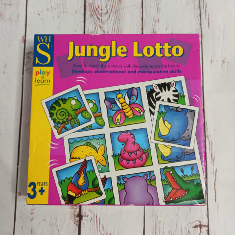 Jungle Lotto ze zwierzętami