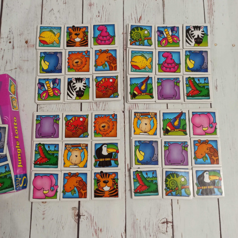 Jungle Lotto ze zwierzętami Jungle Lotto ze zwierzętami