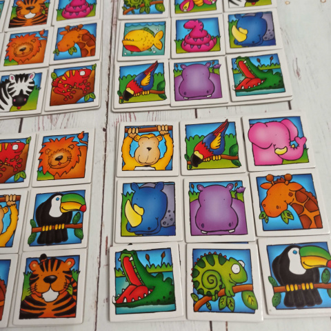Jungle Lotto ze zwierzętami Jungle Lotto ze zwierzętami