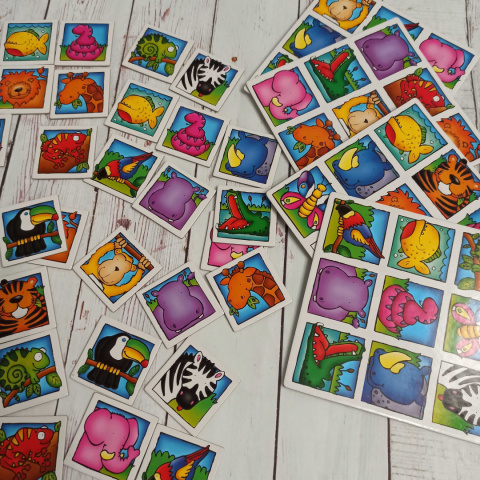 Jungle Lotto ze zwierzętami Jungle Lotto ze zwierzętami