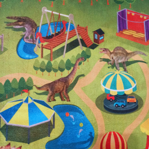 Mata Dinosaur Park 78x70 cm