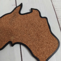Plakietka Australia Mapa