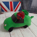 Pluszowy Potwór z Loch Ness w kształcie samochodu