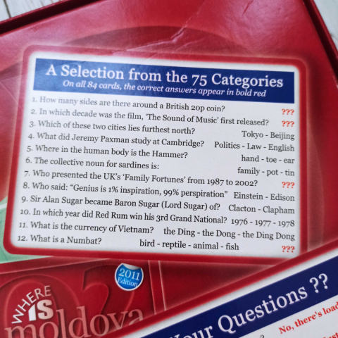 Where is Moldova - wielka gra quizowa z różnych dziedzin