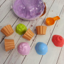 Zestaw Cupcake do zabaw sensorycznych
