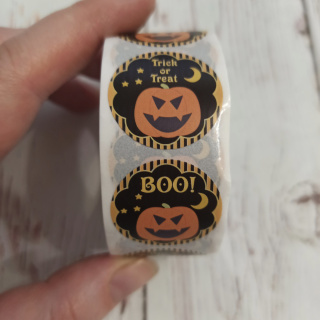 500 sztuk naklejek motywacyjnych na Halloween NOWE