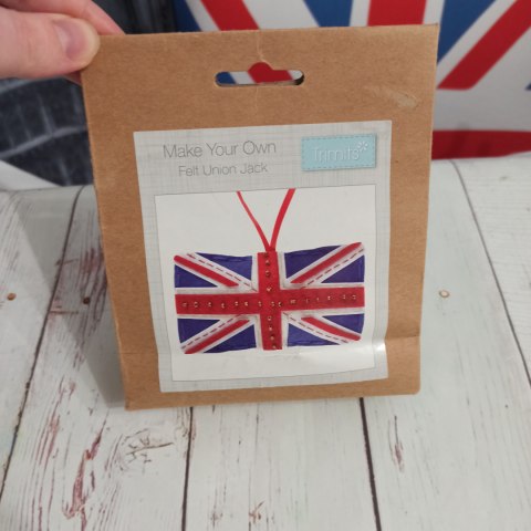 Make Your Own Felt Union Jack - zestaw do DIY nowy