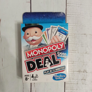 Monopoly Deal po angielsku KARTY NOWE, W FOLII