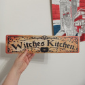 Tabliczka Witches Kitchen 20x30cm metalowa