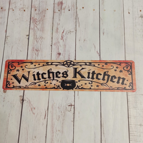 Tabliczka Witches Kitchen 20x30cm metalowa NOWE