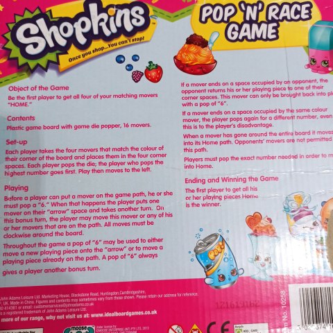 Shopkins Pop'n'Race Game