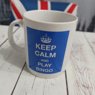 Kubek KEEP CALM AND PLAY BINGO