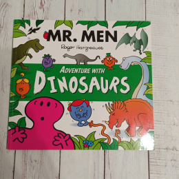 Mr. Men Adventure with Dinosaurs - duże wydanie po angielsku