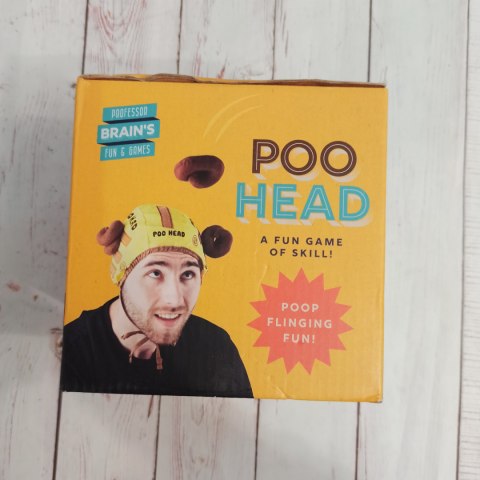 Poo Head Gra na Łapanie kupek na głowie