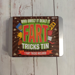 FART Tricks Tin - puszka z gadżetami, które puszczają bąki