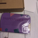 Shapes Puzzle - drewniane kształty do układania w obrazki z kart